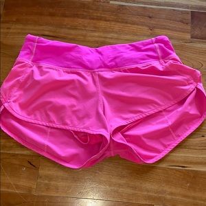 Lululemon Speed Shorts 🍋